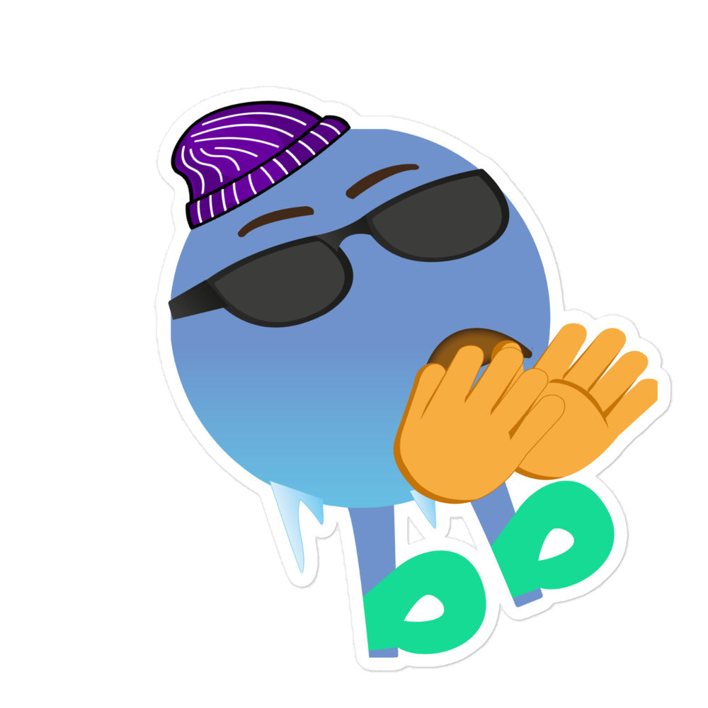 Earthbb Bubble-free sticker - Emojibb