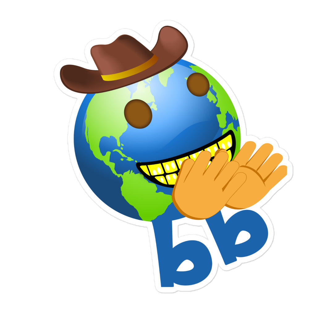 Earthbb Bubble-free sticker - Emojibb