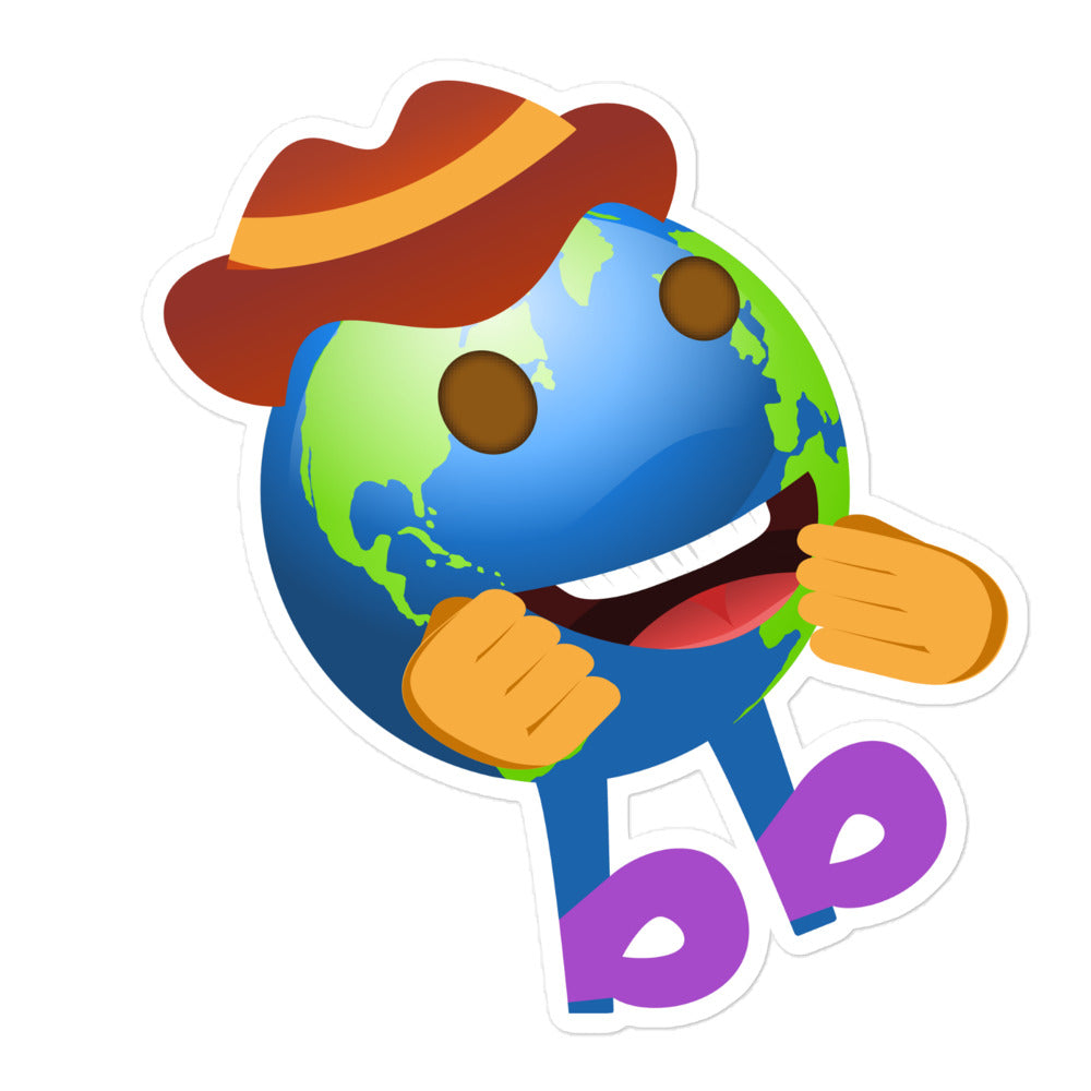 Earthbb Bubble-free sticker - Emojibb