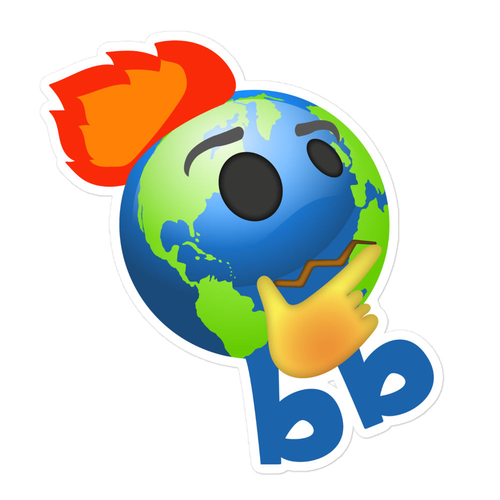 Earthbb Bubble-free sticker - Emojibb