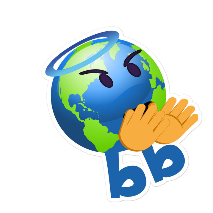 Earthbb Bubble-free sticker - Emojibb