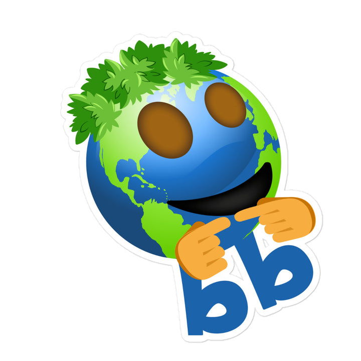 Earthbb Bubble-free sticker - Emojibb