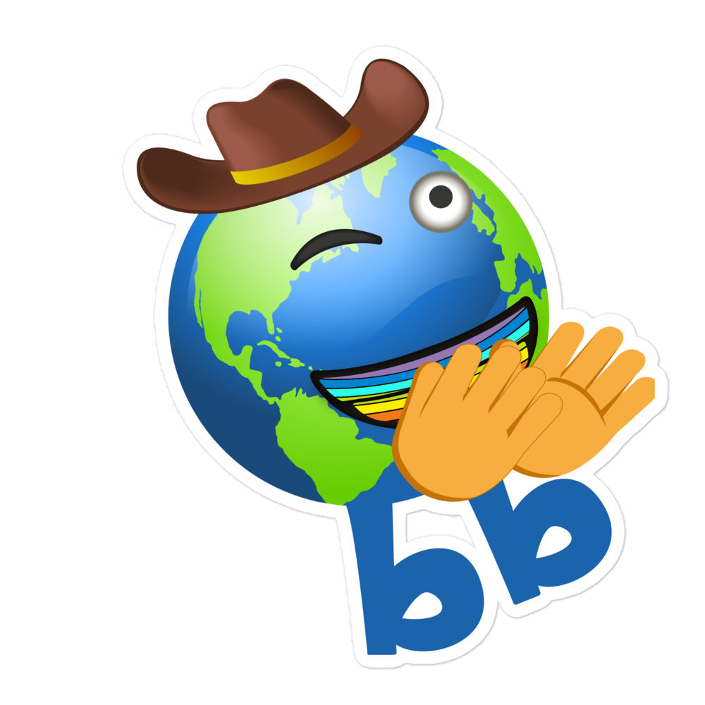 Earthbb Bubble-free sticker - Emojibb