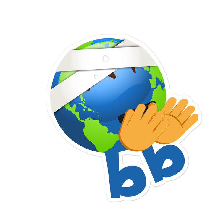 Earthbb Bubble-free sticker - Emojibb
