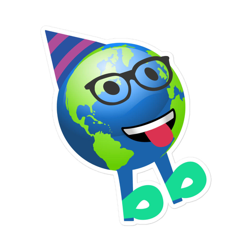 Earthbb Bubble-free sticker - Emojibb