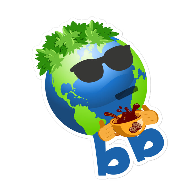 Earthbb Bubble-free sticker - Emojibb