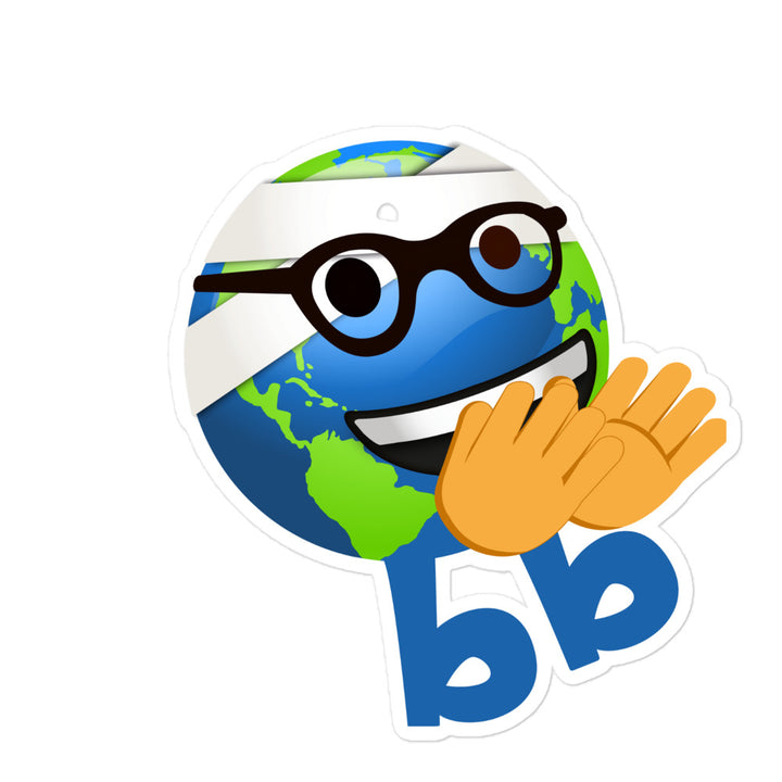 Earthbb Bubble-free sticker - Emojibb