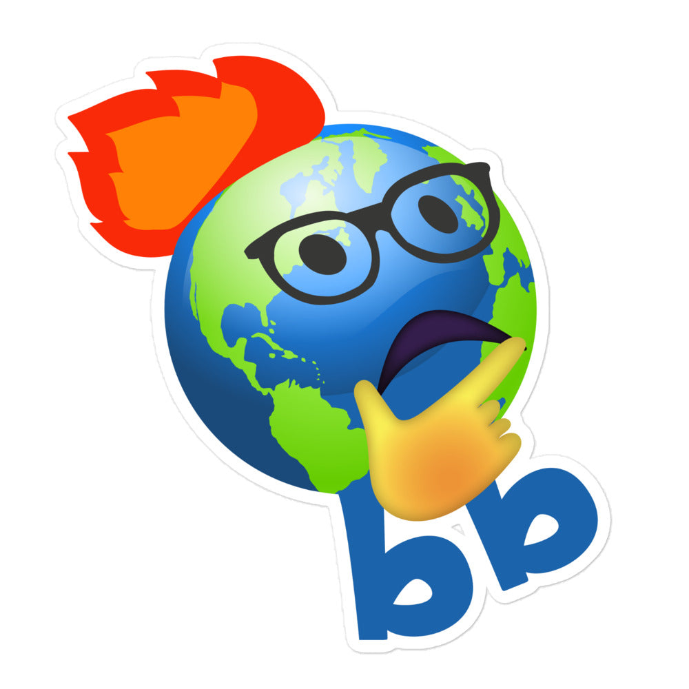 Earthbb Bubble-free sticker - Emojibb