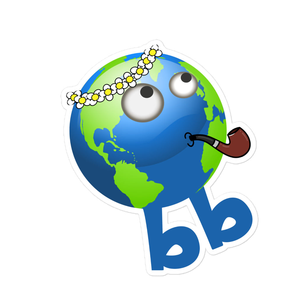 Earthbb Bubble-free sticker - Emojibb