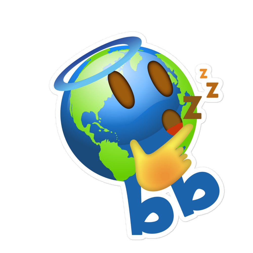 Earthbb Bubble-free sticker - Emojibb