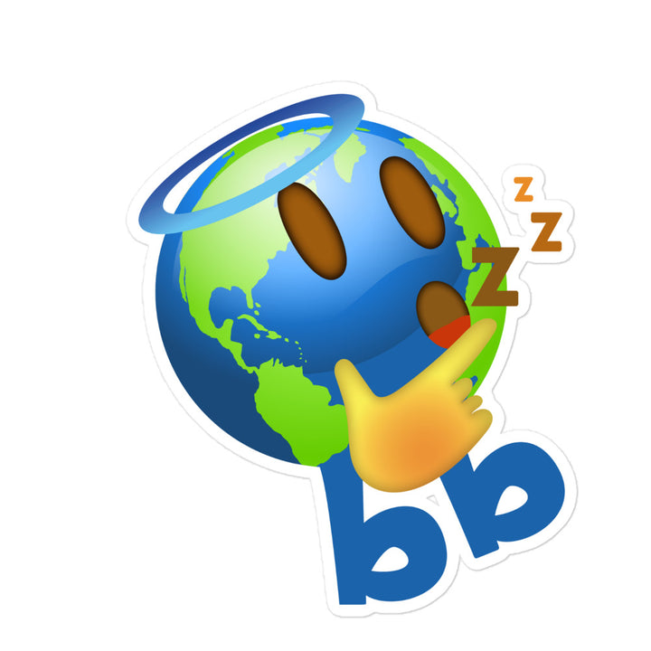 Earthbb Bubble-free sticker - Emojibb