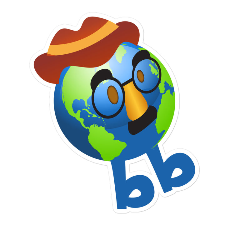 Earthbb Bubble-free sticker - Emojibb