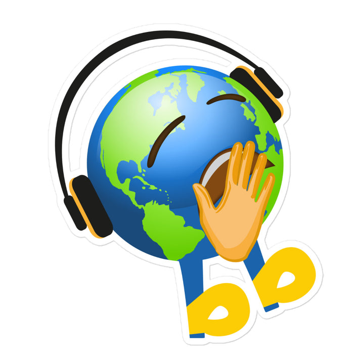 Earthbb Bubble-free sticker - Emojibb