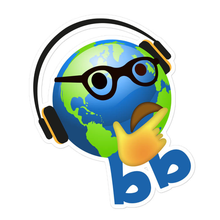 Earthbb Bubble-free sticker - Emojibb
