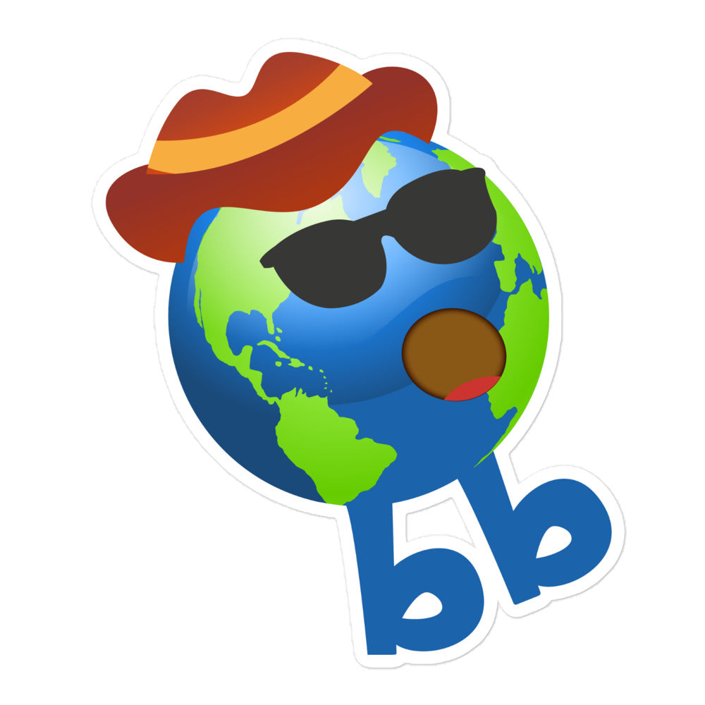 Earthbb Bubble-free sticker - Emojibb