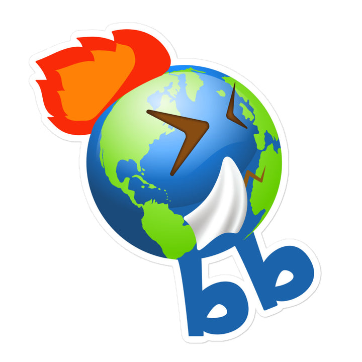 Earthbb Bubble-free sticker - Emojibb