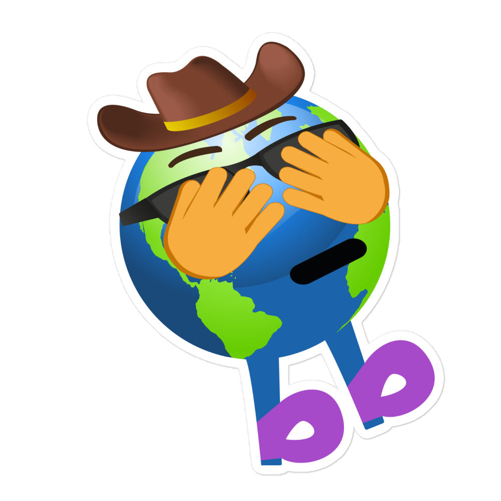 Earthbb Bubble-free sticker - Emojibb