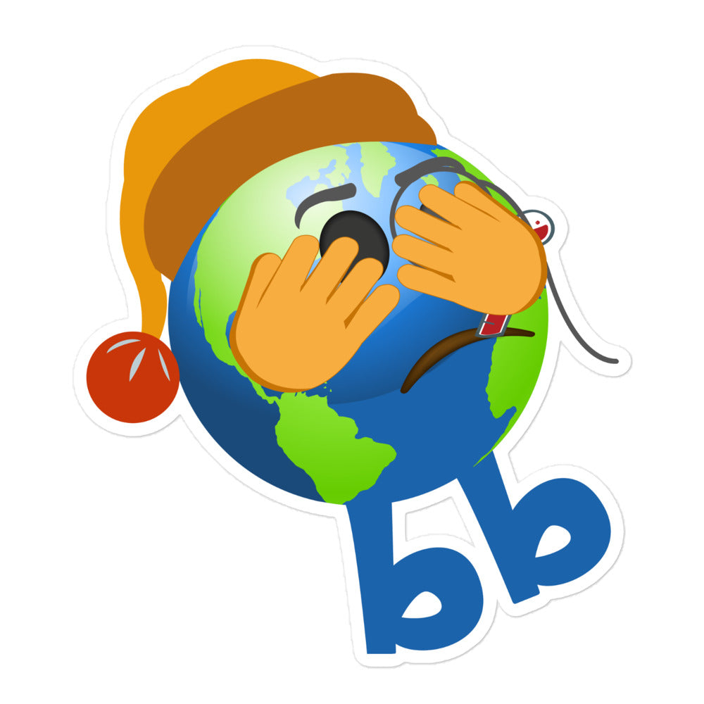 Earthbb Bubble-free sticker - Emojibb