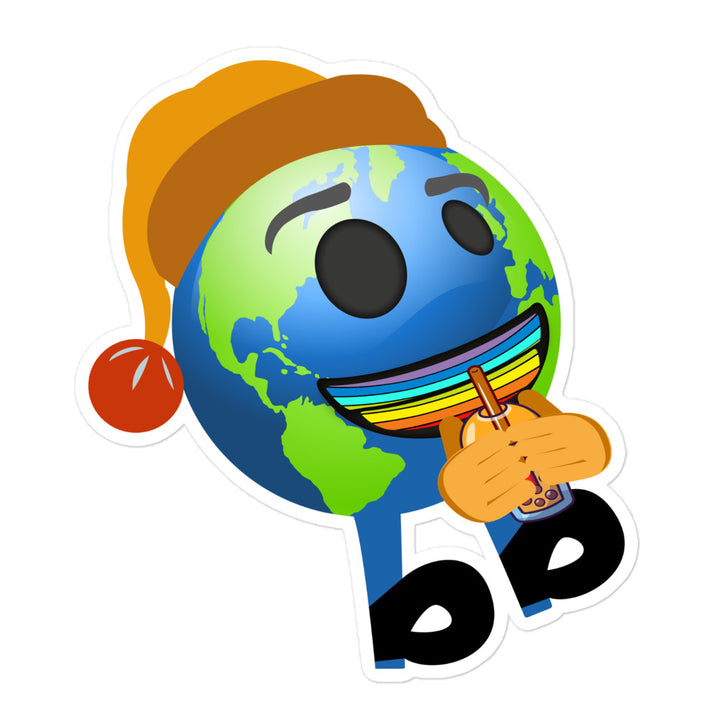 Earthbb Bubble-free sticker - Emojibb