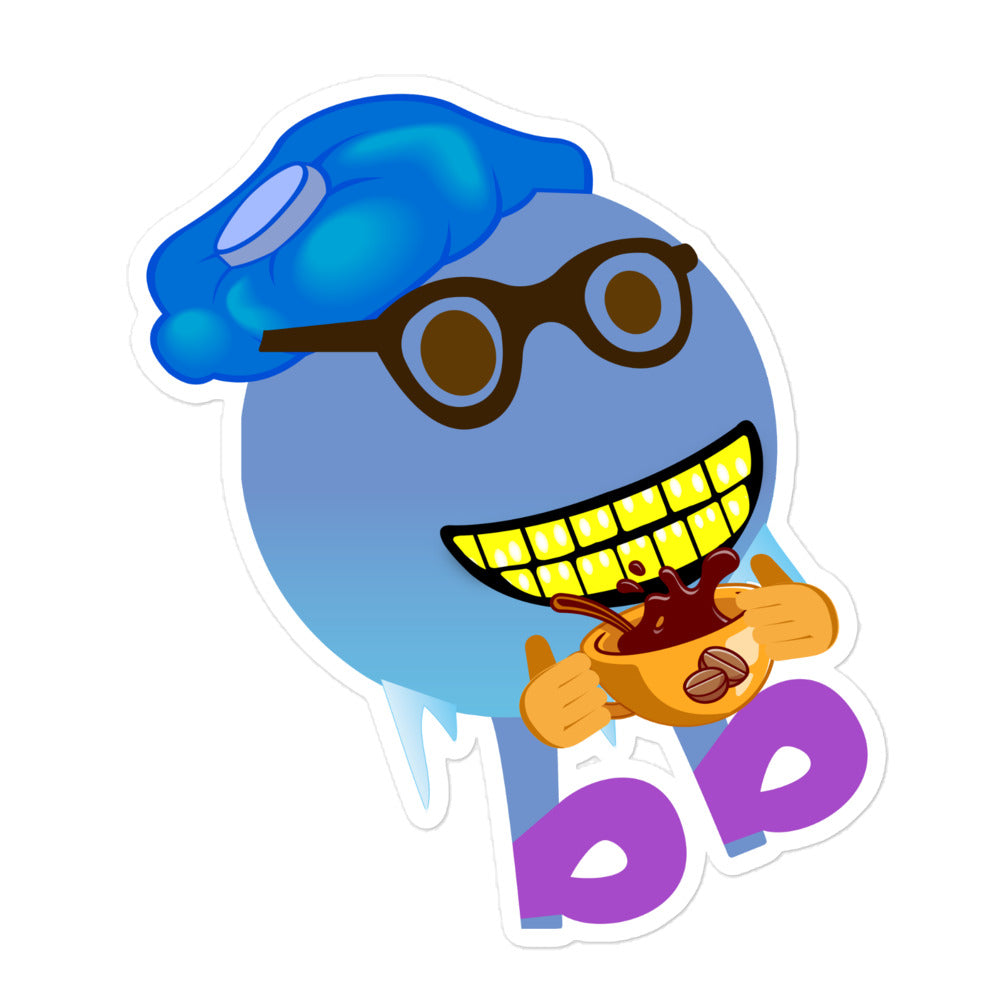 Earthbb Bubble-free sticker - Emojibb