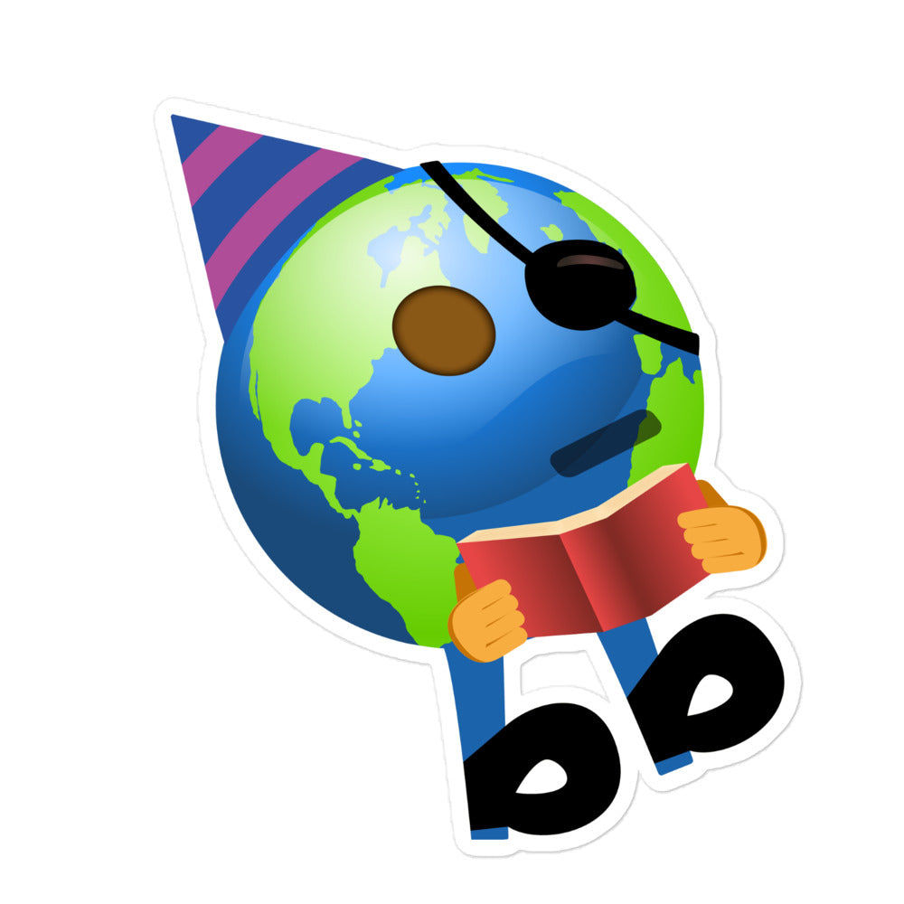Earthbb Bubble-free sticker - Emojibb