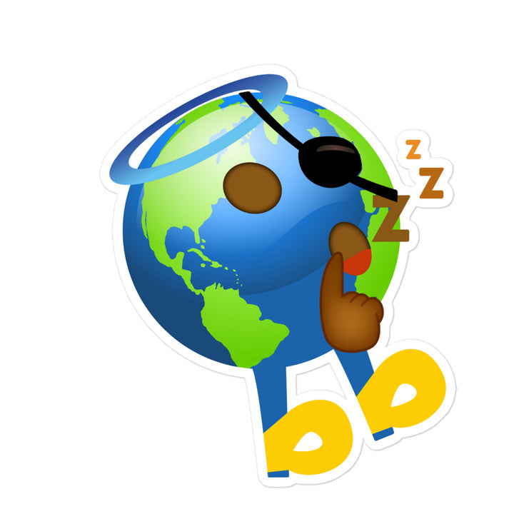 Earthbb Bubble-free sticker - Emojibb