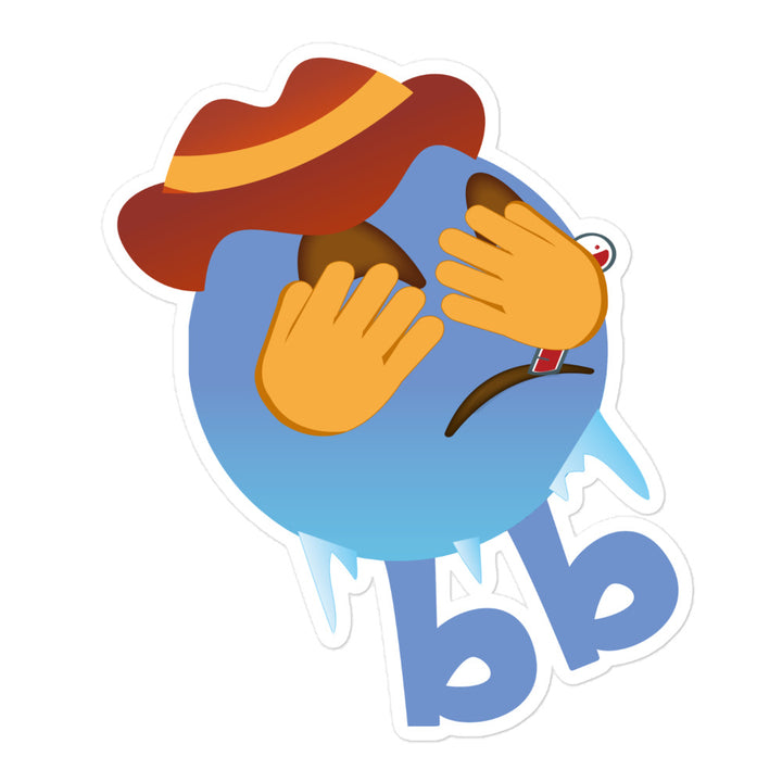 Earthbb Bubble-free sticker - Emojibb