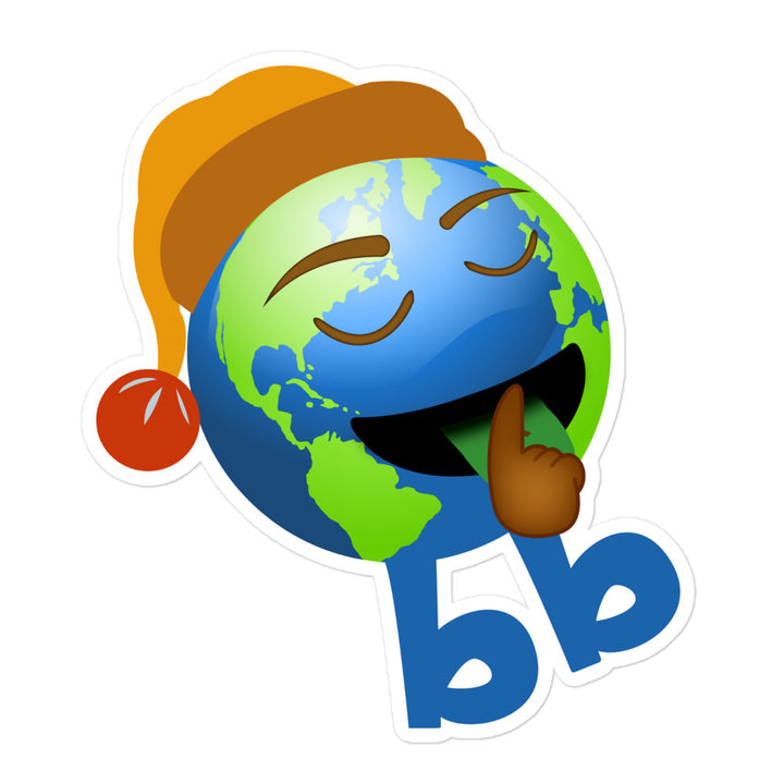 Earthbb Bubble-free sticker - Emojibb