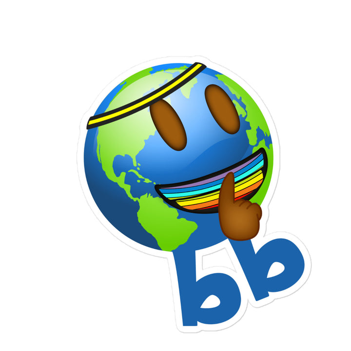 Earthbb Bubble-free sticker - Emojibb