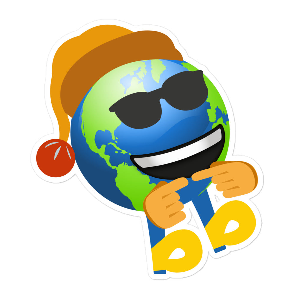 Earthbb Bubble-free sticker - Emojibb