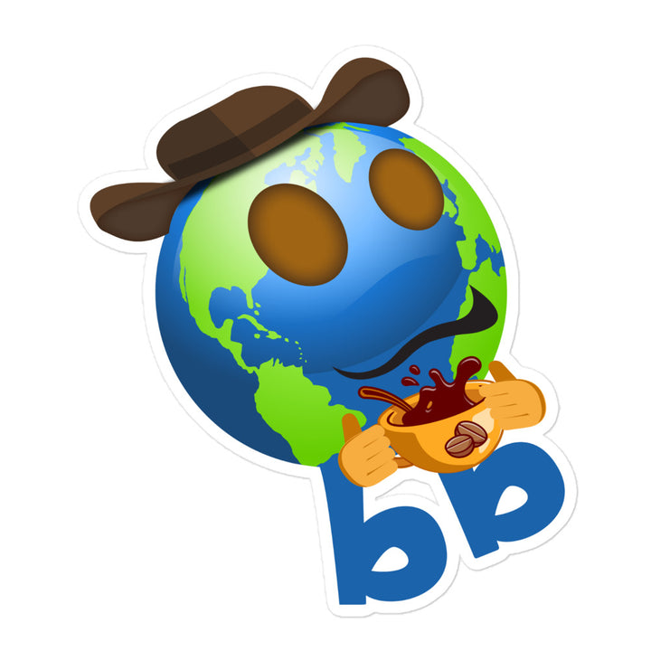 Earthbb Bubble-free sticker - Emojibb