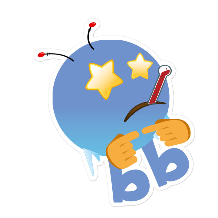 Earthbb Bubble-free sticker - Emojibb