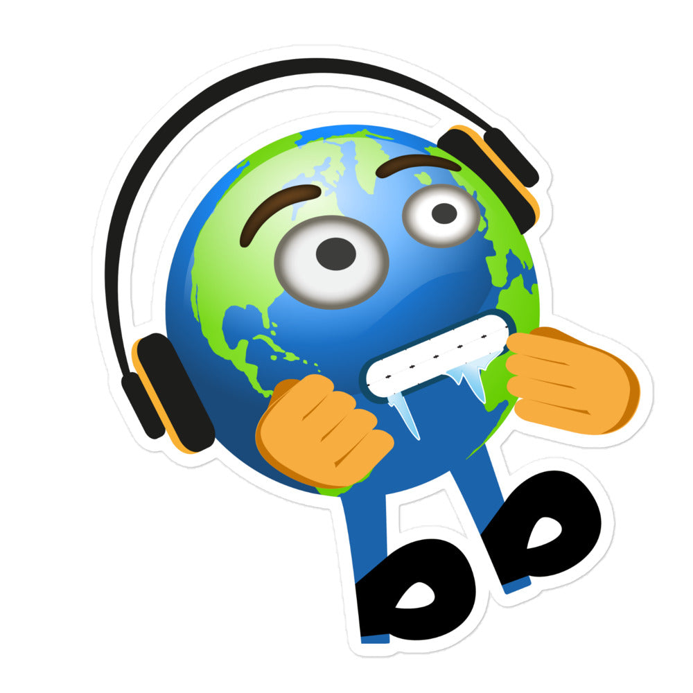 Earthbb Bubble-free sticker - Emojibb