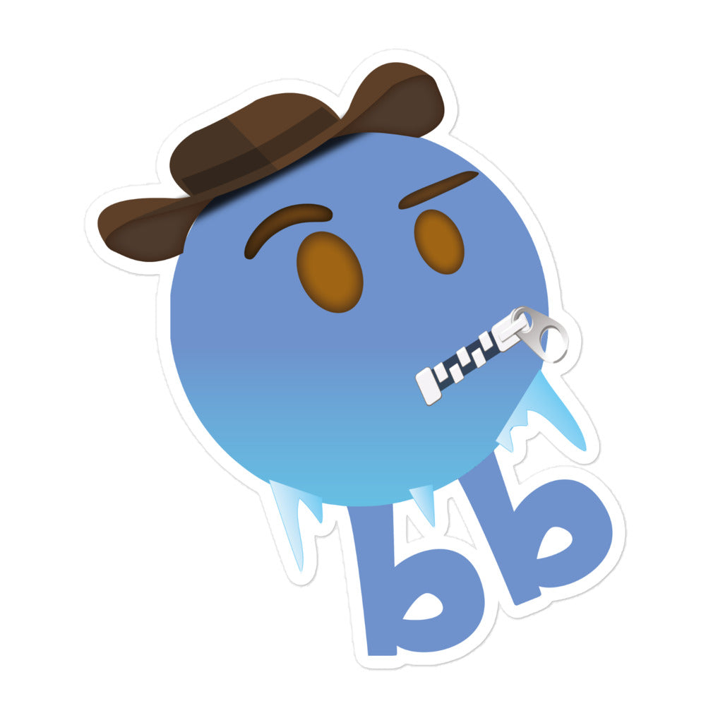 Earthbb Bubble-free sticker - Emojibb