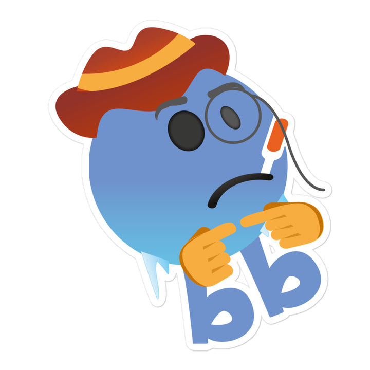 Earthbb Bubble-free sticker - Emojibb