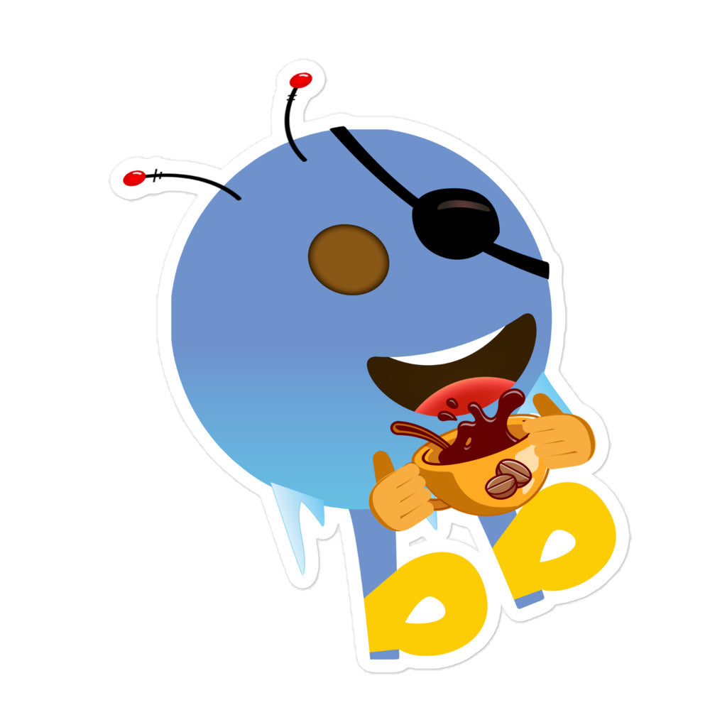 Earthbb Bubble-free sticker - Emojibb