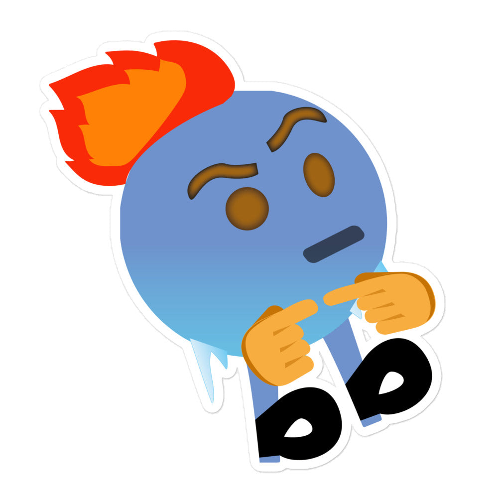 Earthbb Bubble-free sticker - Emojibb