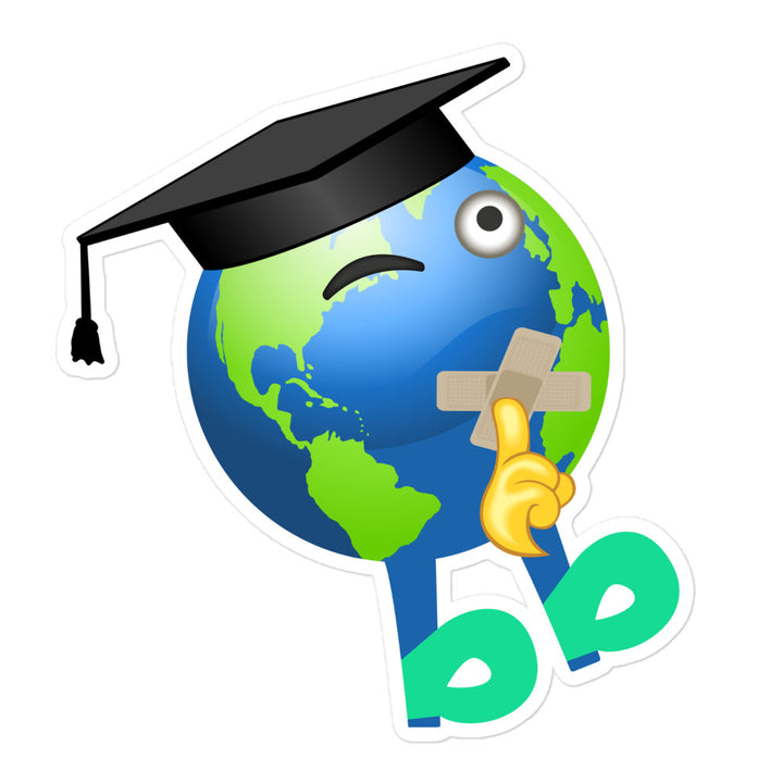 Earthbb Bubble-free sticker - Emojibb