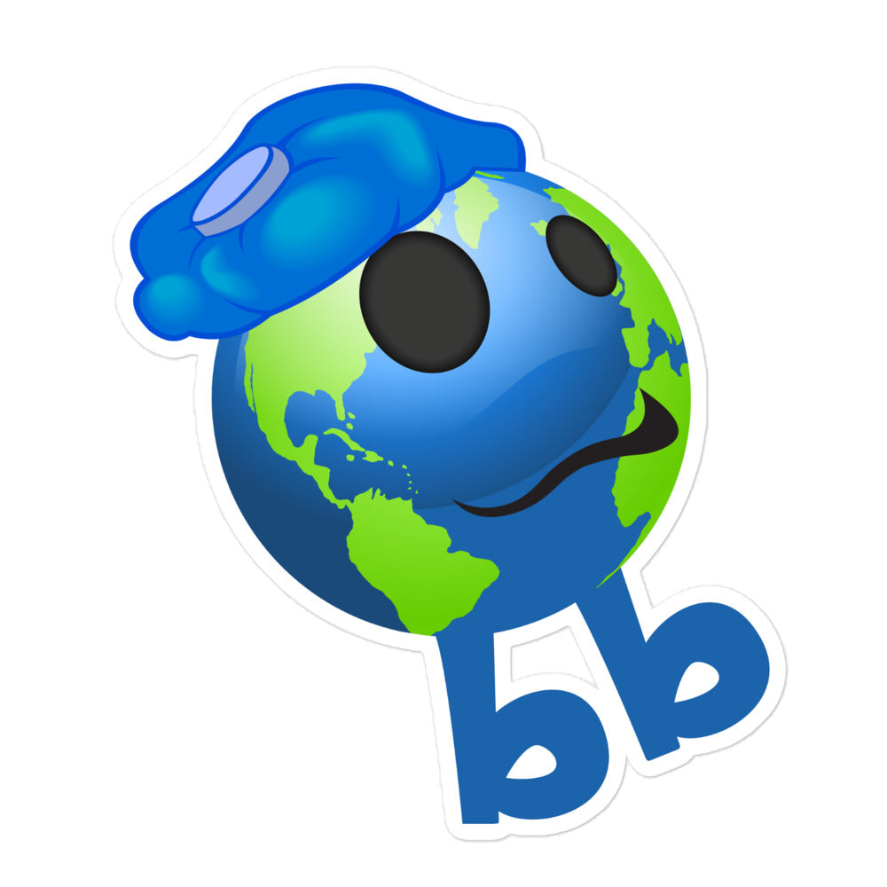Earthbb Bubble-free sticker - Emojibb