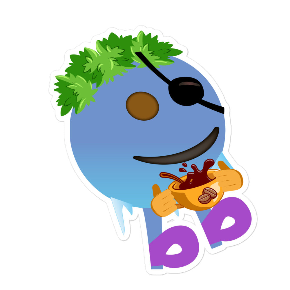 Earthbb Bubble-free sticker - Emojibb