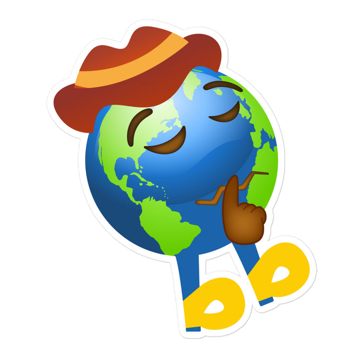 Earthbb Bubble-free sticker - Emojibb