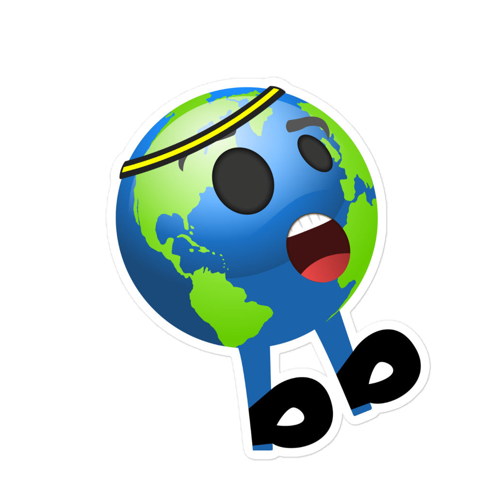 Earthbb Bubble-free sticker - Emojibb