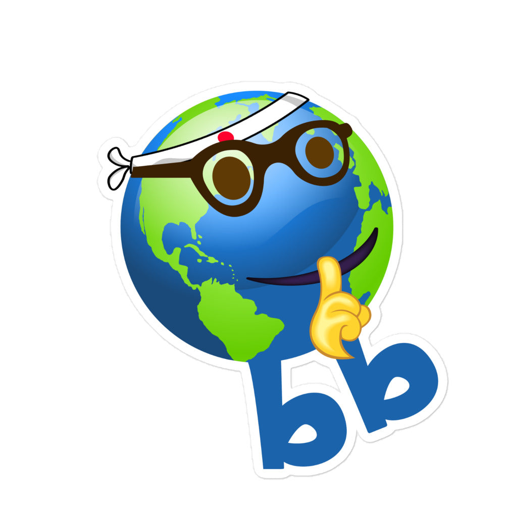 Earthbb Bubble-free sticker - Emojibb