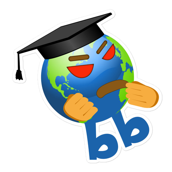 Earthbb Bubble-free sticker - Emojibb