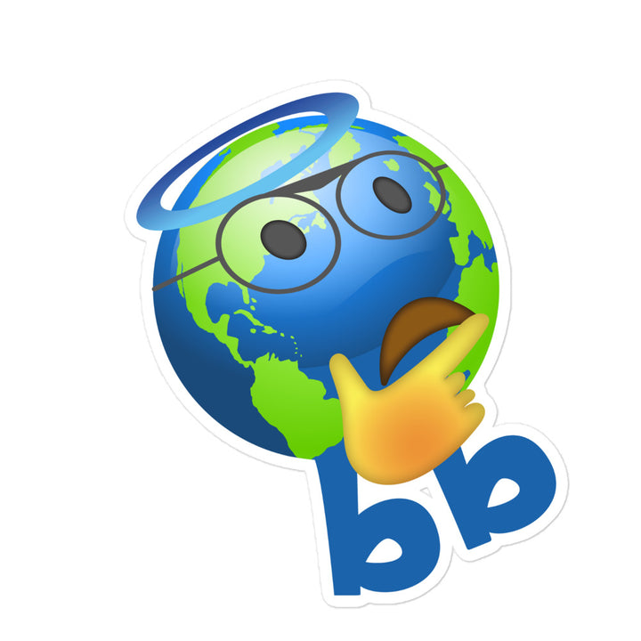 Earthbb Bubble-free sticker - Emojibb