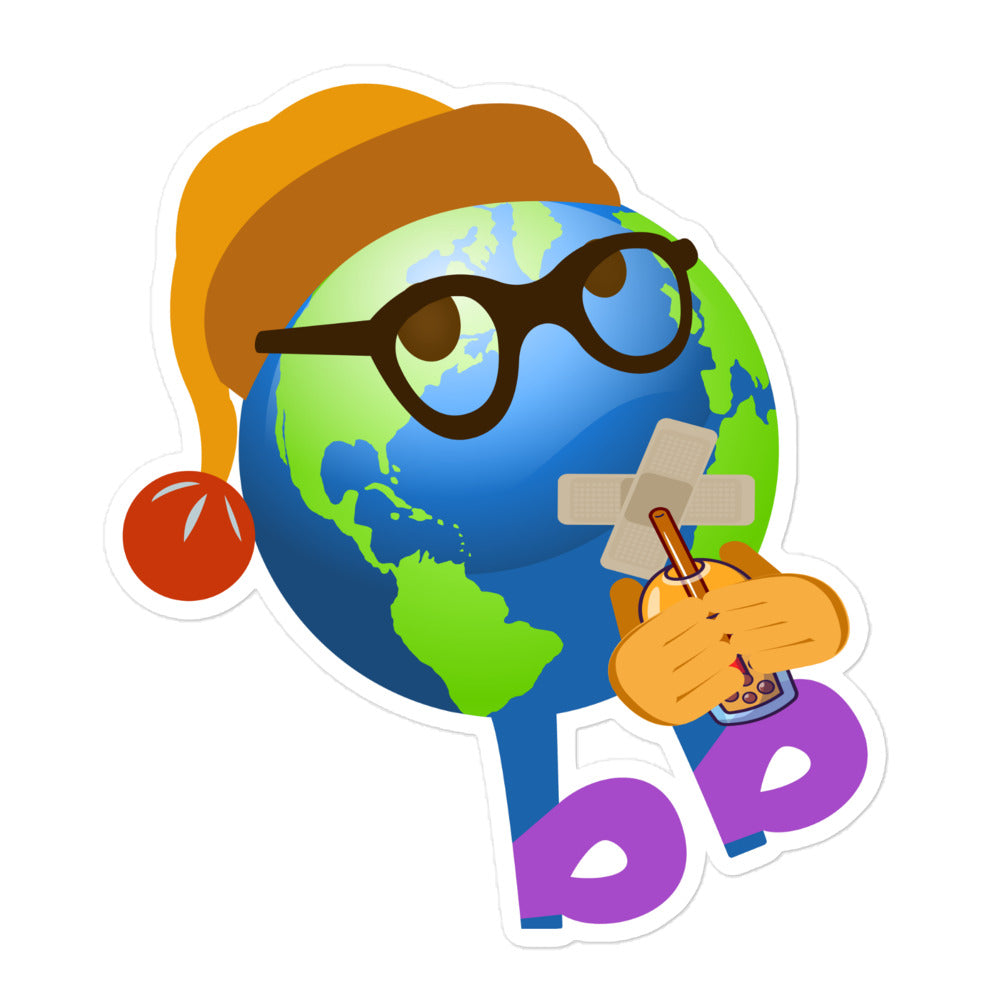 Earthbb Bubble-free sticker - Emojibb