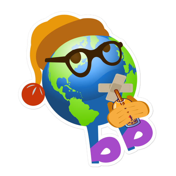 Earthbb Bubble-free sticker - Emojibb