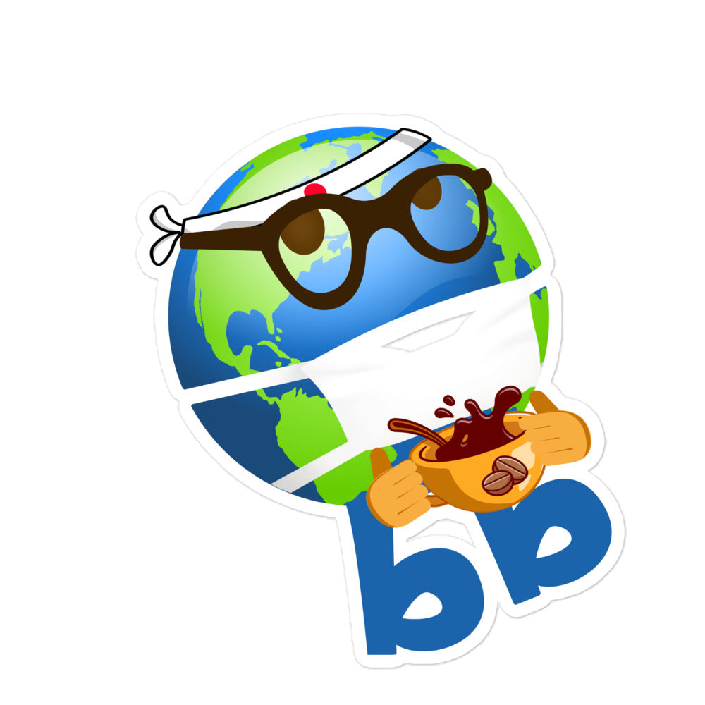 Earthbb Bubble-free sticker - Emojibb