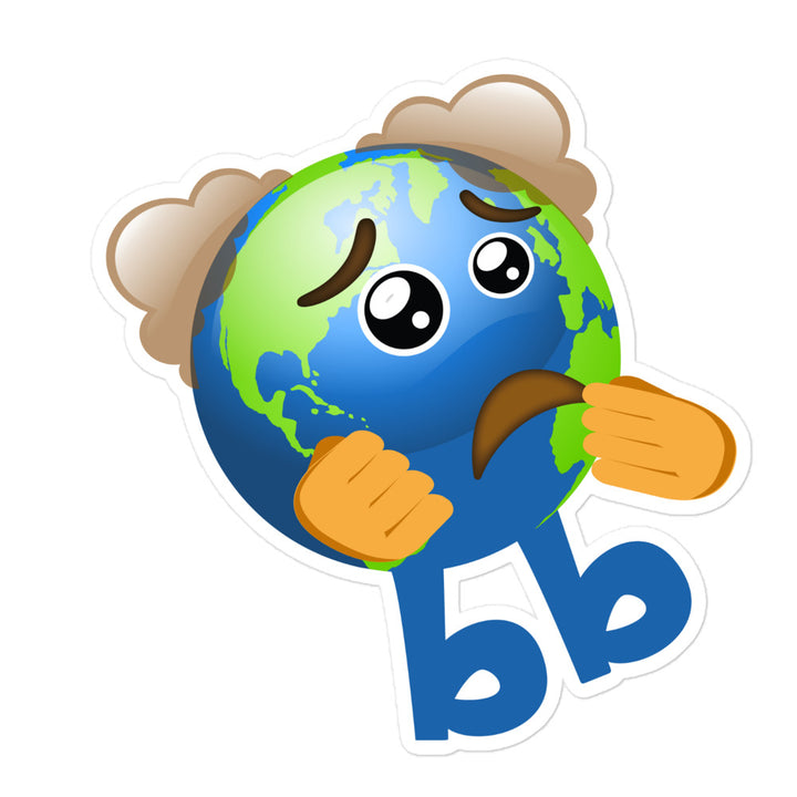 Earthbb Bubble-free sticker - Emojibb