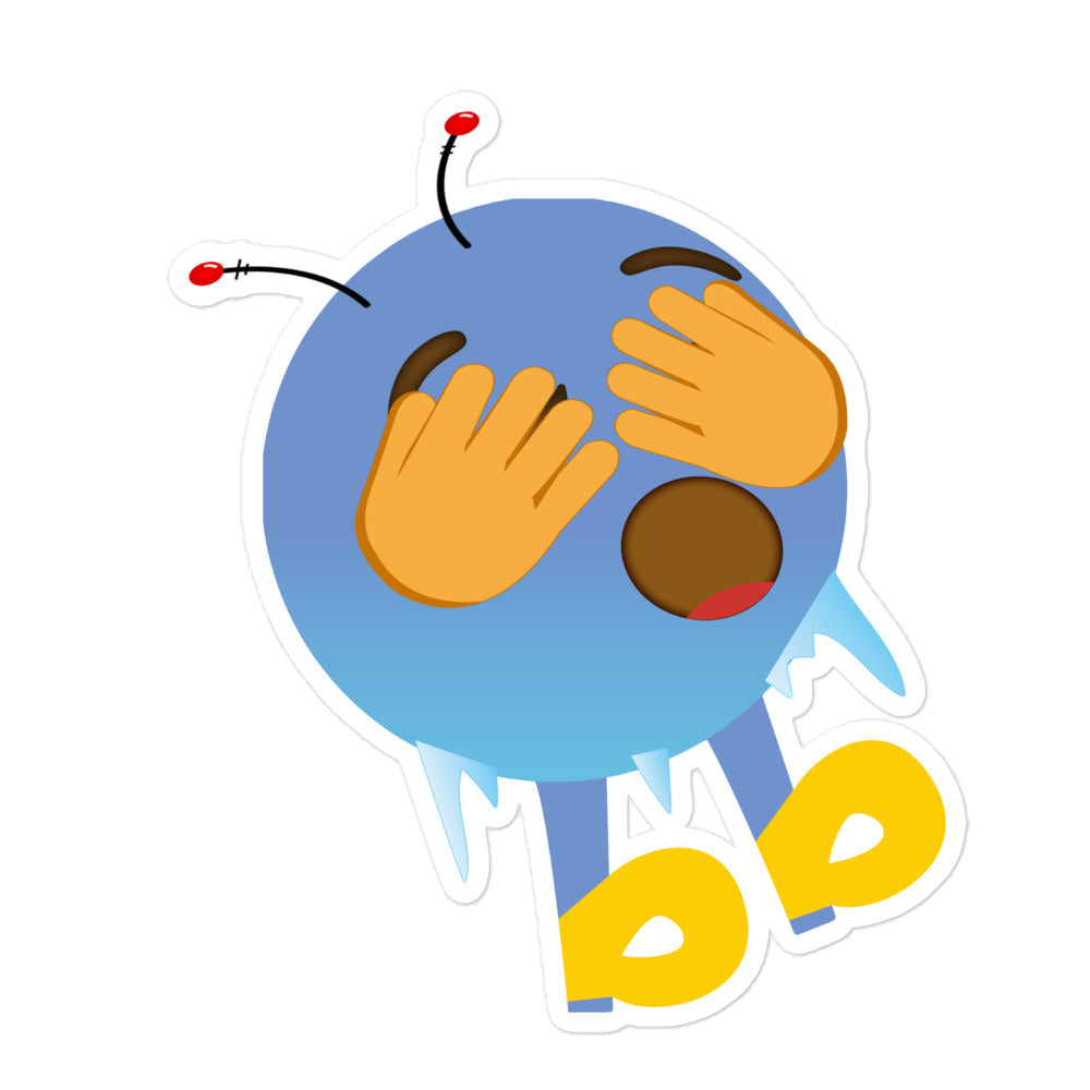 Earthbb Bubble-free sticker - Emojibb